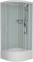 Frank Душевая кабина F400/2 white с крышей – фотография-1