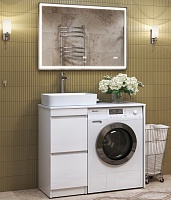 Vigo Мебель для ванной Urban 400-0-2 под стиральную машину белая