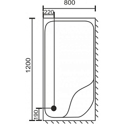 Royal Bath Душевой поддон RB 8120BP R – фотография-3