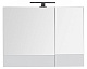 Aquanet Зеркальный шкаф "Верона 90" камерино белый – картинка-17