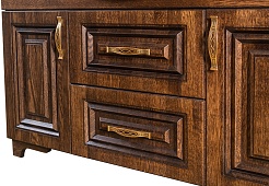 Водолей Тумба с раковиной Дубэлла 120 венге – фотография-5