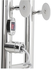 Domoterm Полотенцесушитель электрический Танго DMT 109-V2 14x92 EK R хром – фотография-3