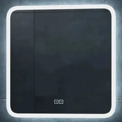 Ceruttispa Зеркало Мадера 60x60 с подогревом – фотография-1