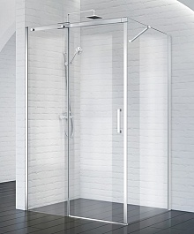 BelBagno Душевой уголок Acqua 150/90 ACQUA-AH-1-150/90-C-Cr стекло прозрачное – фотография-1