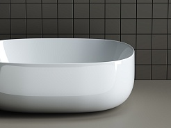 Ceramicanova Мебельная раковина Element 46 CN6018 белая – фотография-4