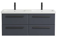 Cezares Тумба под раковину Eco 120 с 4 ящиками grafito без ручек