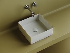 Ceramicanova Мебельная раковина Element 36 CN6068 белая – фотография-2