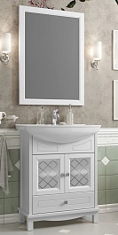 Opadiris Мебель для ванной Омега 65 белая матовая – фотография-1