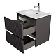 BelBagno Тумба под раковину Uno mini 50 подвесная Темно-Серый матовый – картинка-18