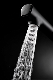 Lemark Смеситель для кухни Soul LM6008BL черный/красный – фотография-8