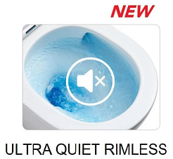 WeltWasser Унитаз подвесной MERZBACH 041 XL GL-WT – фотография-4