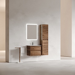 Sancos Тумба под раковину Libra 60 дуб чарльстон – фотография-5