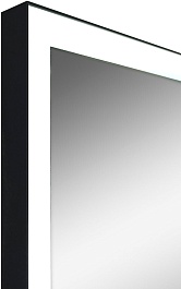 Continent Зеркало Solid Black Led 900x700 – фотография-5