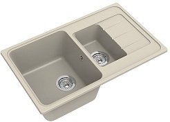 Ewigstein Мойка кухонная Elegant 60KF бежевый – фотография-1