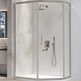 RGW Душевой уголок Passage PA-86S 100x120 профиль хром сатин стекло прозрачное