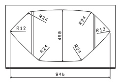Florentina Мойка гранитная Сардиния угловая жасмин – фотография-3