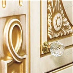 Misty Мебель для ванной Беатрис 100 бежевая патина – фотография-5