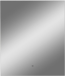 Continent Зеркало Trezhe Led 600x700 – фотография-1