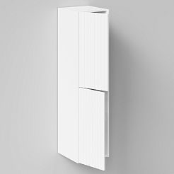 Водолей Шкаф пенал подвесной Тач 35 L белый – фотография-4