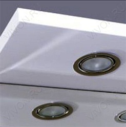 Misty Мебель для ванной Жасмин 65 белая, эмаль – фотография-5