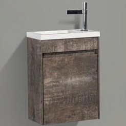 BelBagno Мебель для ванной Pietra mini 46 R Stone, BTN – фотография-2