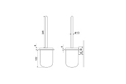 Excellent Ершик KOBO DOEX.1705CR хром – фотография-2