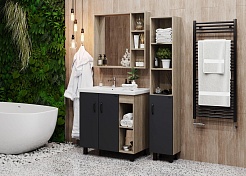 Onika Зеркальный шкаф Тимбер 70.00У дуб сонома – фотография-6