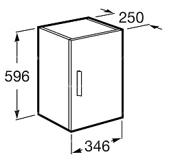 Roca Шкаф Debba венге – фотография-3