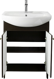 Style Line Тумба с раковиной Кантри 65 (Стелла) венге – фотография-3