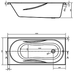 Cersanit Акриловая ванна Mito Green 150 – фотография-3
