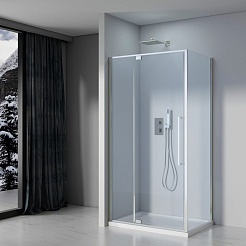 Black&White Душевой уголок Stellar Wind S812 CC 90x90 – фотография-3