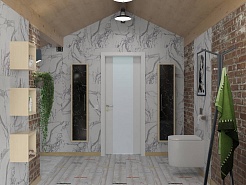 Какса-а Пенал для ванной Бруклин – фотография-3