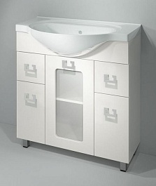 Какса-а Тумба для умывальника Витраж 80 – фотография-1