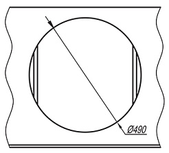 Florentina  Мойка гранитная Никосия круглая черный – фотография-3