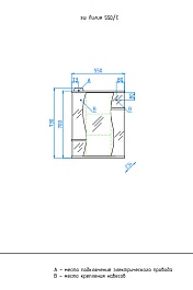 Style Line Зеркальный шкаф Лилия 550/С – фотография-3