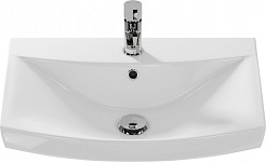 Onika Мебель для ванной Харпер 60.10 белая матовая/мешковина – фотография-7