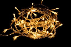 Feron Гирлянда линейная CL301 10 LED 2700K, прозрачный шнур – фотография-1