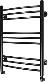 Domoterm Полотенцесушитель Калипсо П9 500x700 черный – фотография-2