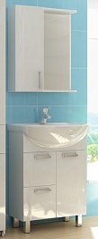 Vigo Мебель для ванной Atlantic 2-60 L с б/к, свет – фотография-1