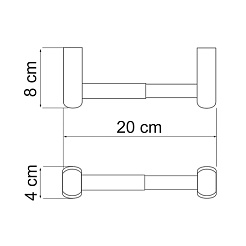 WasserKRAFT Держатель туалетной бумаги "Berkel K-6822" – фотография-3