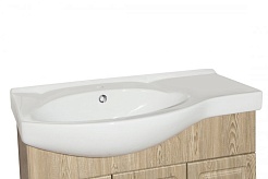 Style Line Тумба с раковиной Олеандр-2 82 карпатская ель – фотография-6