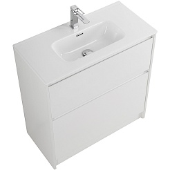 BelBagno Тумба с раковиной Kraft 39 80 напольная Bianco Opaco – фотография-3