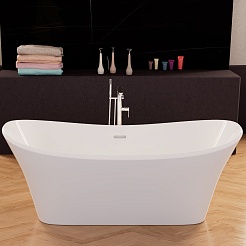 Frank Акриловая ванна 170х75 F6104 white – фотография-1