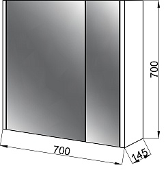 Ceruttispa Мебель для ванной Сицилия 70 – фотография-5