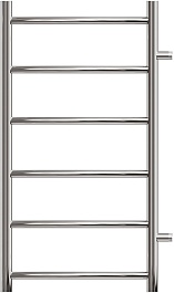 Point Полотенцесушитель водяной П6 400x800 PN04548 хром – фотография-2