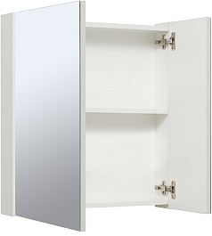 Runo Зеркальный шкаф Лада 60 белый – фотография-2