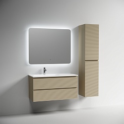 Sancos Тумба под раковину Folk 100 L капучино – фотография-4