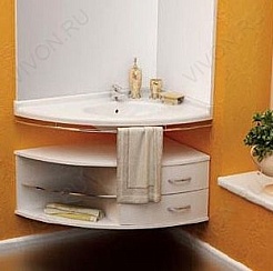 Aquanet Тумба с раковиной "Корнер Open" R – фотография-2