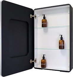 Mixline Зеркальный шкаф Аккорд Асти 56 L белый – фотография-3