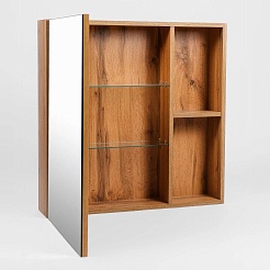 Viant Зеркальный шкаф Бостон 60 дуб вотан – фотография-5